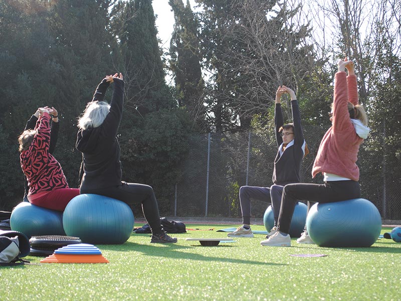 Pratique d'une activité physique en extérieur