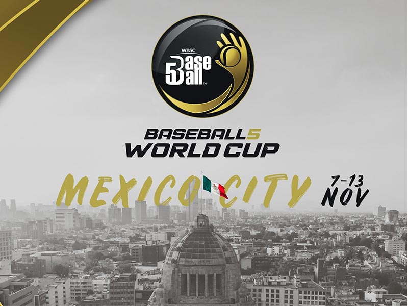 Affiche de la coupe du monde de Baseball à Mexico City