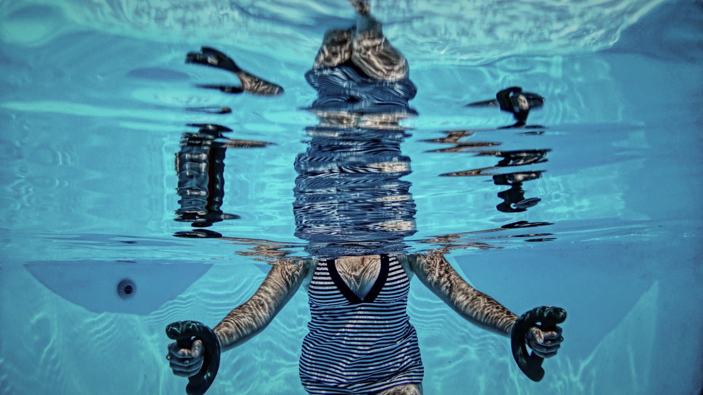 aquagym sous l'eau